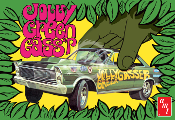 JOLLY GREEN GASSER 1965 Ford Galaxie -  AMT 1192 skala 1/25