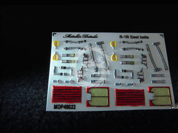 B-1B Lancer Seat belts - Metallic Details MDP48022 skala 1/48