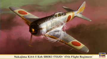 Nakajima Ki44-II Koh Shoki (Tojo) '47th Flight Regiment' - Hasegawa 09603 skala 1/48