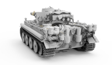 Pz.Kpfw.VI Ausf.E Sd.Kfz.181 Tiger I Early Production - Border Model  BT-010 skala 1/35