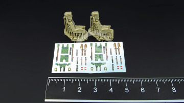 Martin-Baker Mk.14 Ejection Seats - Metallic Details MDR72116 skala 1/72