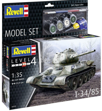 T-34/85 Model Set - Revell 63319 skala 1/35