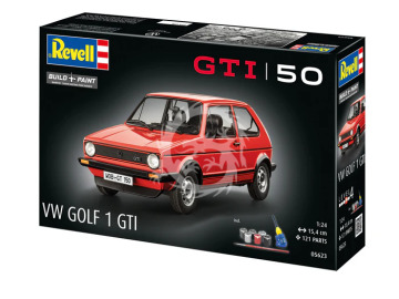 Geschenkset 50 Jahre VW Golf 1 GTi - Revell 05623 skala 1/24