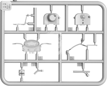 All-Around/Rowcrop Standard N Tractor 1936 Conversion - MiniArt 38096 skala 1/35