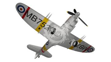 MDR14465 Metallic Details Model samolotu Fairey Firefly FI w skali 1/144, drukowany w 3D