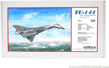 Tu-144 Plasticart / Reifra skala 1/100