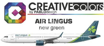 Farba Air Lingus New Green  - Creativ colors CC-PA033 poj. 30ml
