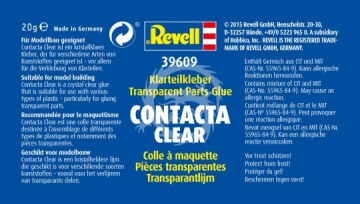 Klej do szyb - Contacta Clear Revell 39609 - 20g