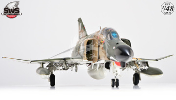 F-4E Phantom II Early Zoukei-Mura SWS48-10 skala 1:48  Nowy model do samodzielnego posklejania i pomalowania, nie zawiera kleju ani farb.