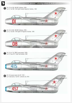 Model plastikowy Lavochkin La-15 (Fantail), MARS MODELS 48101, skala 1/48