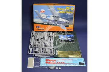 Model plastikowy Pilatus PC-6 Turbo Porter Dora Wings DW72025 skala 1/72