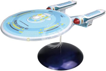 USS Enterprise NCC-1701-C Translucent & Clear Plastic AMT 1332 skala 1/1400