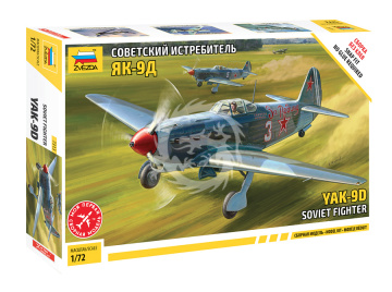 Yakovlev Yak-9D Zvezda 7313 skala 1/72