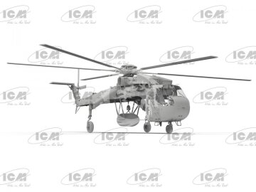 Preorder - Sikorsky CH-54A Tarhe with BLU-82/B Daisy Cutter bomb ICM 53055 skala 1:35 