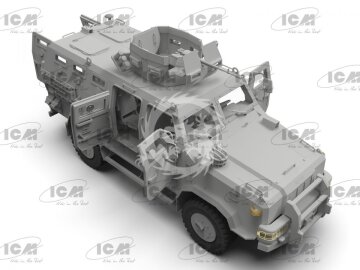 Kozak-2, Ukrainian MRAP-class Armored Vehicle (100% new molds) ICM 35014 skala 1/35