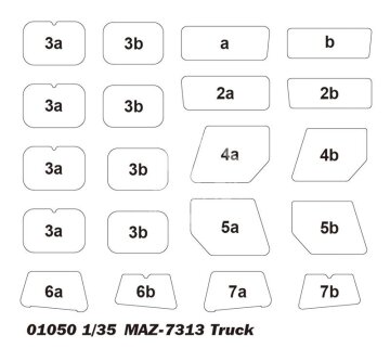 MAZ-7410 Tractor W/CHMZAP-5247G - Trumpeter 01056 skala 1/35