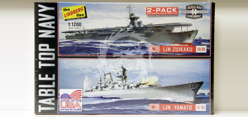Tabletop Navy 2-Pack - IJN Zuikaku & Yamato - Lindberg 424  skala 1/200