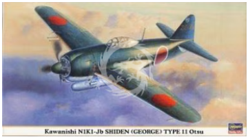Kawanishi N1K1-Jb Shiden (George) Type 11 Otsu - Hasegawa 09647 skala 1/48