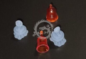  Blinker FER-Ruhla DDR 1967 2pcs ORANGE  - START-43 ST42o skala 1/24