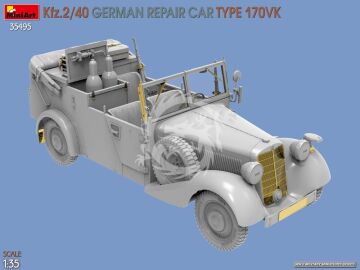  Kfz.2/40 German Repair Car Type 170VK - MiniArt 35495 skala 1/35