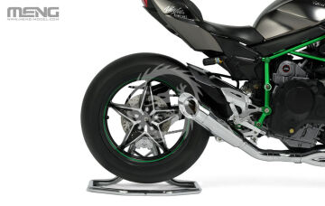 Kawasaki Ninja H2R 2018 (Pre-colored Edition) MENG-Model MT-011s skala 1/9