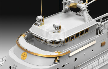 Statek poszukiwawczo-ratowniczy HERMANN MARWEDE - Search & Rescue Vessel Platinum Edition Revell 05198 skala 1/72