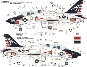 Model plastikowy T-45C Goshawk Kinetic K48094 skala 1/48