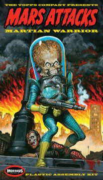 Mars Attacks Martian Warrior Moebius Models 936 skala 1/8