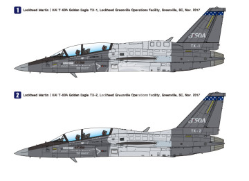 Model plastikowy T-50A Golden Eagle (T-X Program Prototype Aircraft) Wolfpack WP14810 skala 1/48