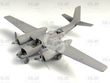 A-26C-15 Invader w/USAF pilots and ground personnel ICM 48288 skala 1/48