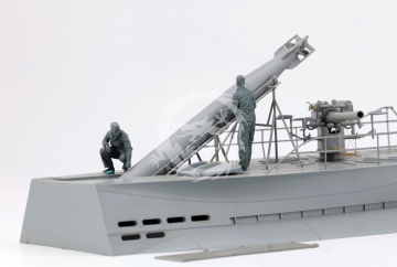 German Submarines & Commanders Border Model BR-003 1/35