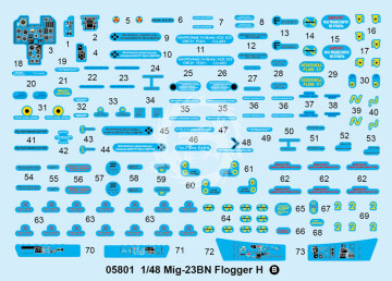 MiG-23BN Flogger H Trumpeter 05801 1/48