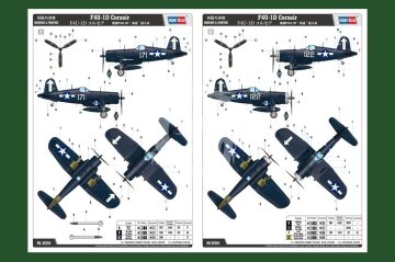 F4U-1D Corsair HobbyBoss 80384 skala 1/48