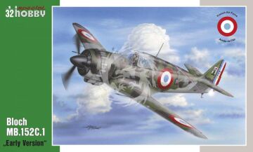 Bloch MB.152C1 Early Version Special Hobby SH32063 skala 1/32