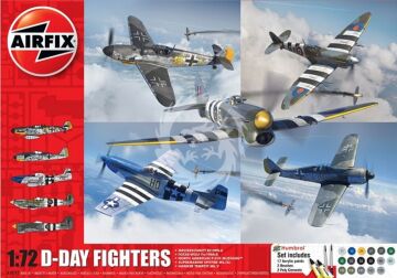 PREORDER - D-Day Fighters Gift Set  Airfix A50192 skala 1/72