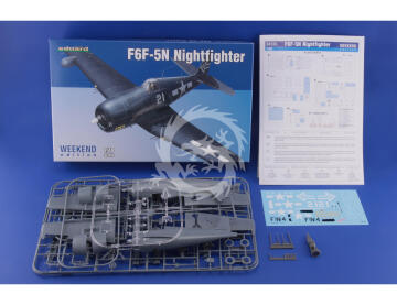 F6F-5N Nightfighter Eduard 84133 skala 1/48