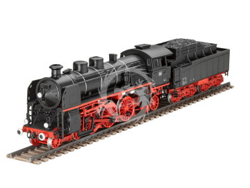 Lokomotywa Schnellzuglokomotive S3/6 BR18(5) mit Tender 2‘2’T Revell 02168 skala 1/87