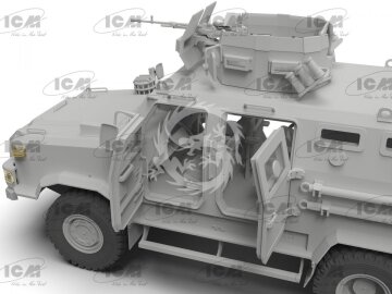 Kozak-2, Ukrainian MRAP-class Armored Vehicle (100% new molds) ICM 35014 skala 1/35