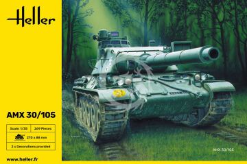 Czołg AMX 30/105 - Heller 81137 skala 1/35