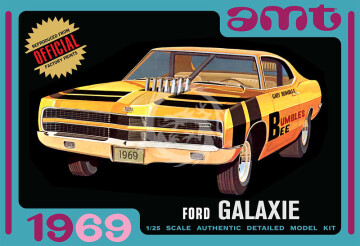 1969 Ford Galaxie AMT - AMT1373 skala 1/25