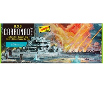 USS Carronade - Lindberg 403 skala 1/168