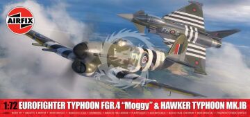  PRZEDSPRZEDAZ - Twin Pack - Eurofighter Typhoon FGR.4 (FMOG) + Hawker Typhoon Mk.Ib - Airfix A40001 skala 1/72