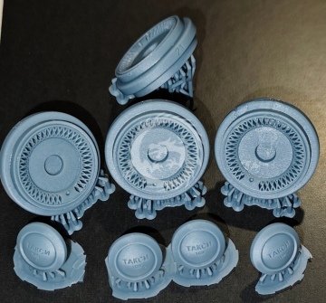 Gaz 21 Volga Taxi wheels ( type 3 ) + convers  - Start43 St135 skala 1/24