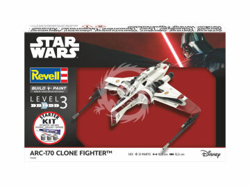  Starter Kit ARC-170 Fighter - Revell 73608 skala 1/83 
