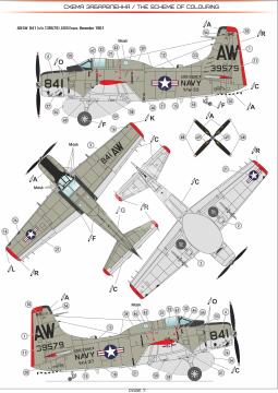 AD-5W SkyRaider A&A Models 7228 skala 1/72 