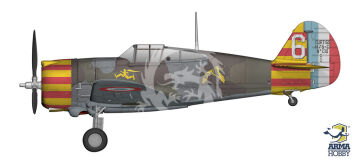 Curtiss H-75 A1/A2 - Arma Hobby 70093 skala 1:72