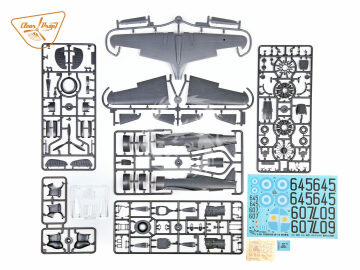 Model plastikowy H-75O Hawk, Clear Prop Models, CP4803, skala 1/48