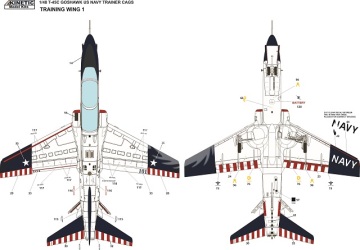 Model plastikowy T-45C Goshawk Kinetic K48094 skala 1/48