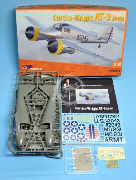 Model plastikowy Curtiss-Wright AT-9 Jeep Dora Wings DW48043 skala 1/48