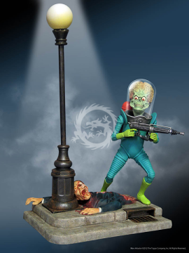 Model plastikowy The Topps Company Presents Mars Attacks Martian Warrior Moebius Models 936 1/8